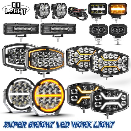 Led arbeitsscheinwerfer - 2x,