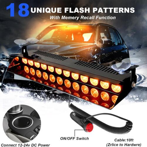 12v led rundumleuchte strobe - 12v,