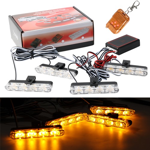 12v led auto kfz - 4x,