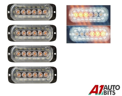 Led warnblitzleuchte amber - led,