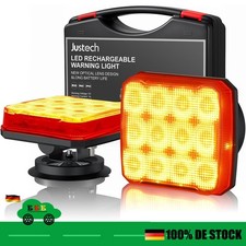 2x 12LEDs Warnleuchten AKKU