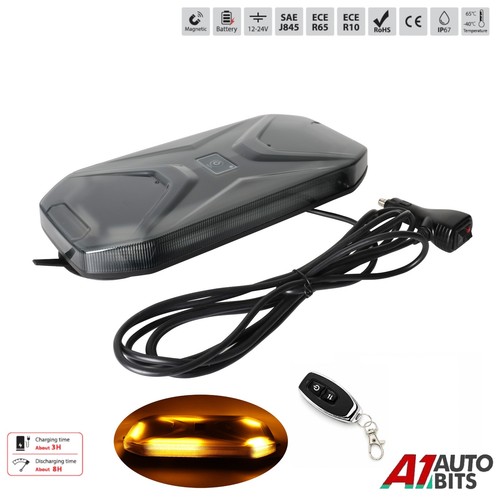 Amber led warnleuchte magnet - amber,